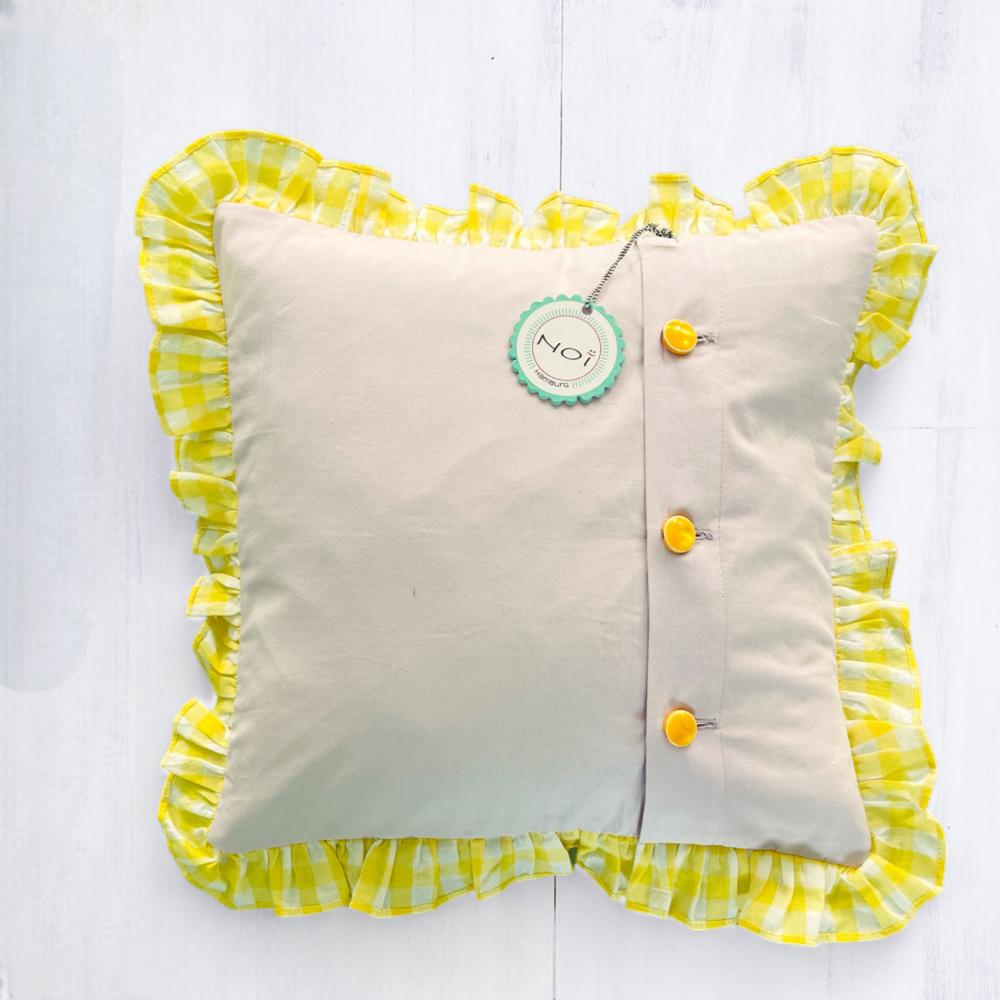 Kissen "Yoga frill"