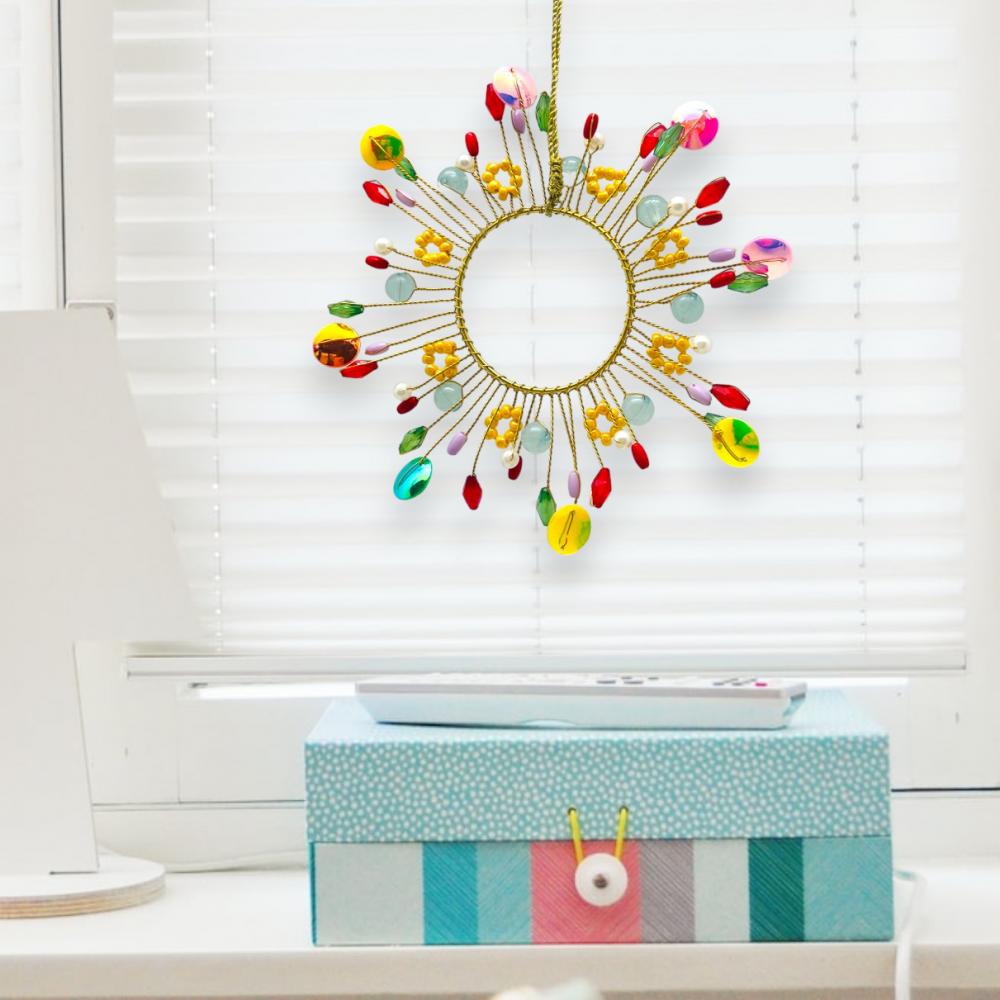 Anhänger Funkel "Sun" multi sparkle, bunt