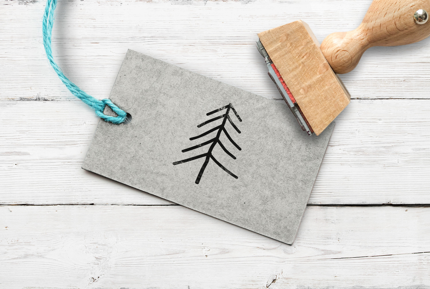 Stempel Tannenbaum 4, 35 mm