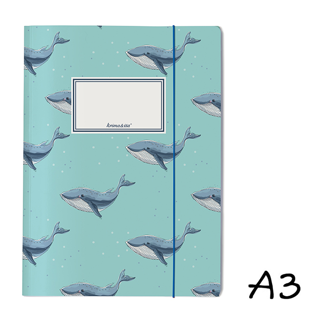 krima&isa Sammelmappe A3 Wale