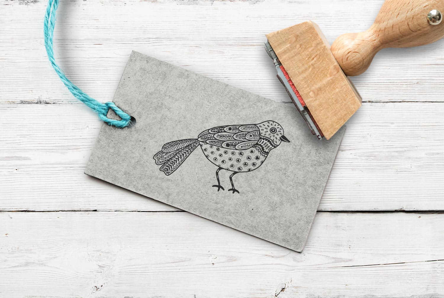 Stempel Vogel 1, 35 mm