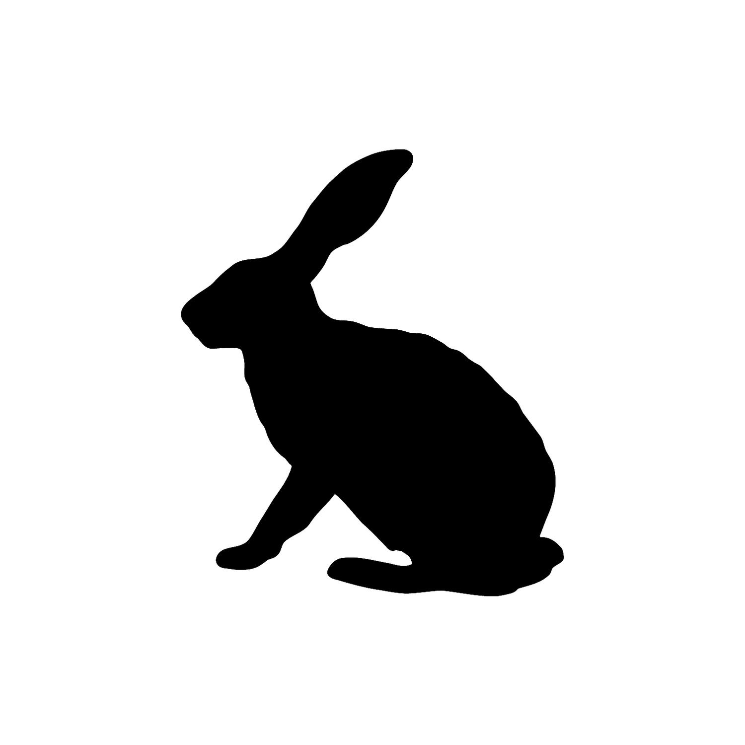 Abdruck Stempel Osterhase_2, 35 mm