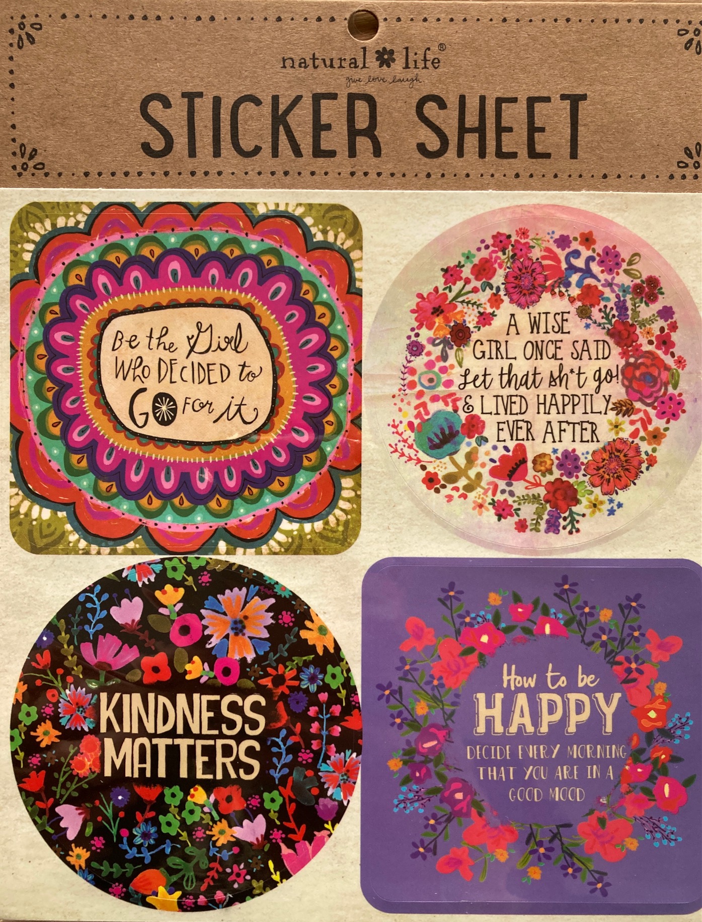 Stickers "go for it"