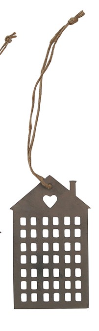 Anhänger von Krasilnikoff aus Zink, Haus 2