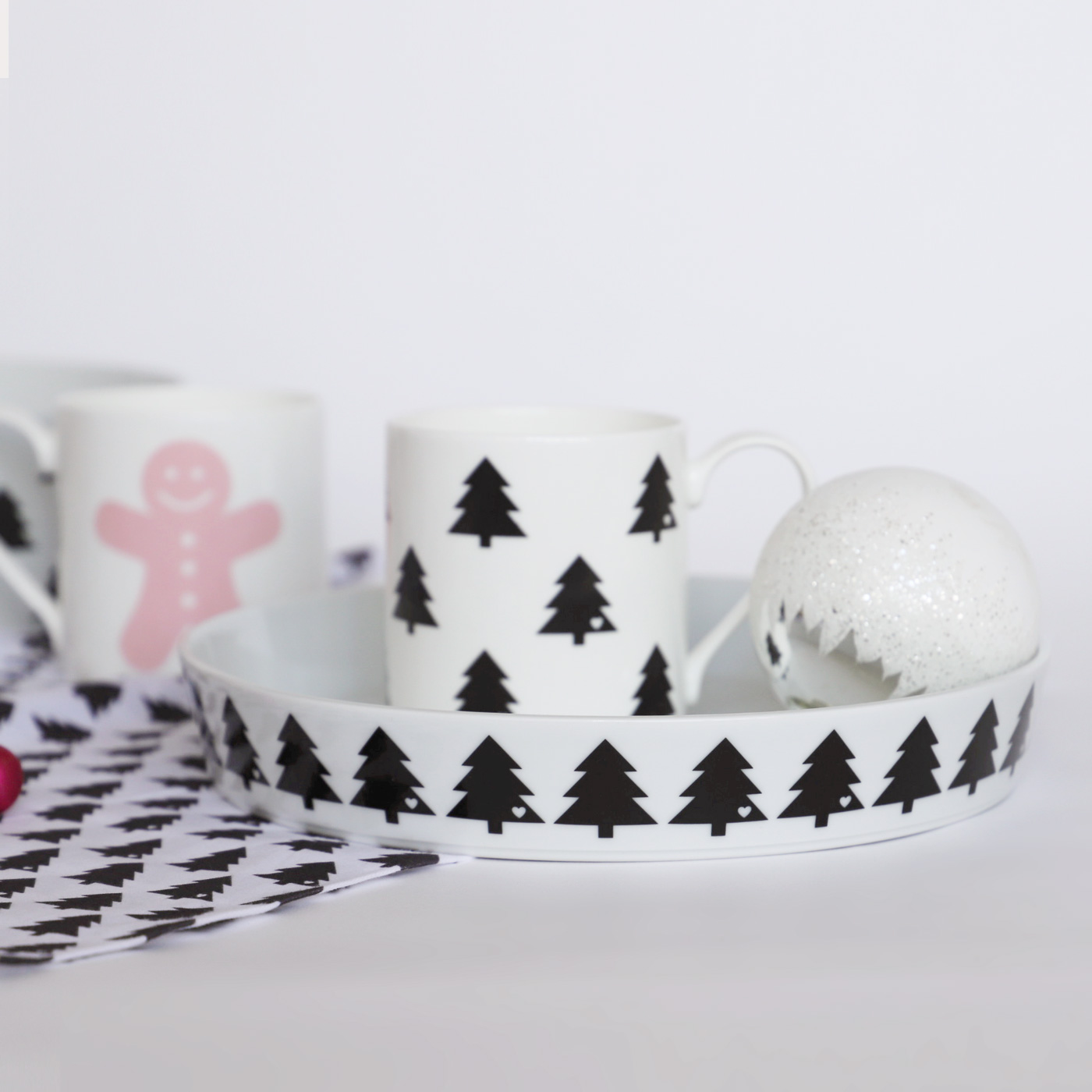 byGraziela Tasse/Becher Tannen, schwarz