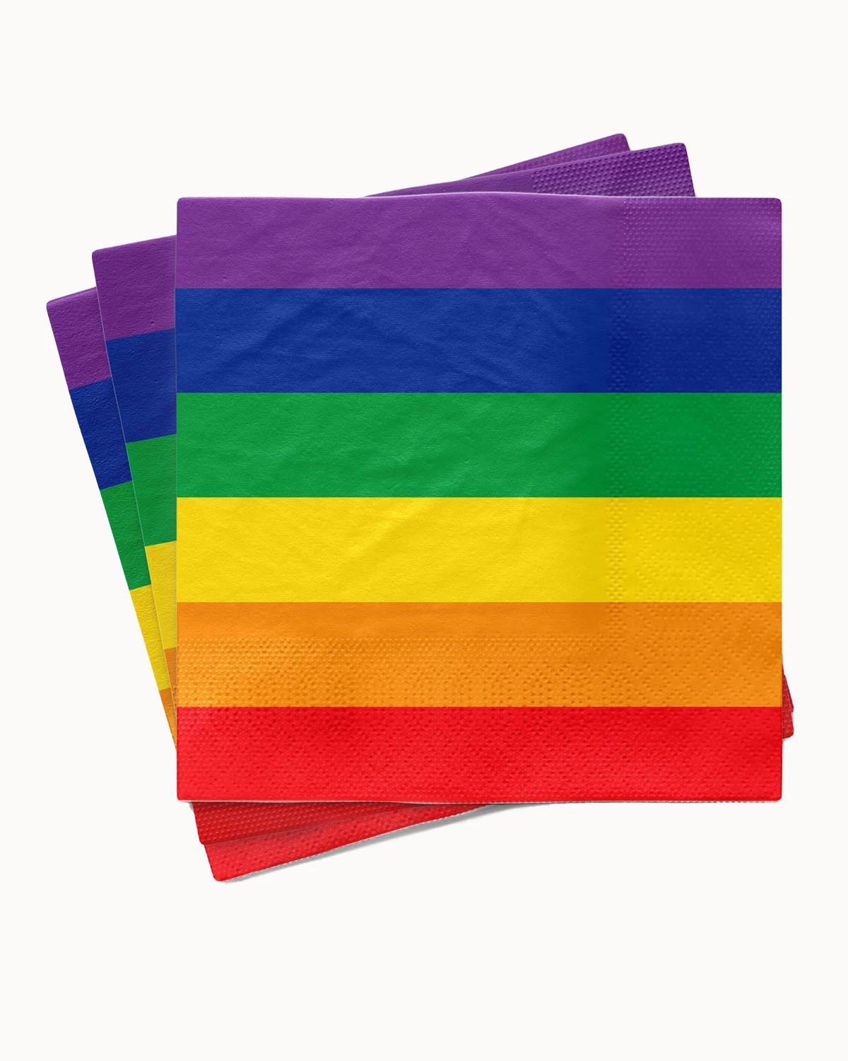 Servietten "Pride - Regenbogenstreifen"