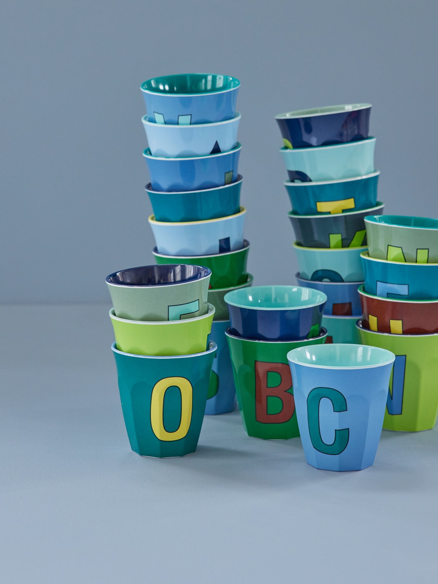 Becher "Stern" hellblau (Personalisierung möglich)