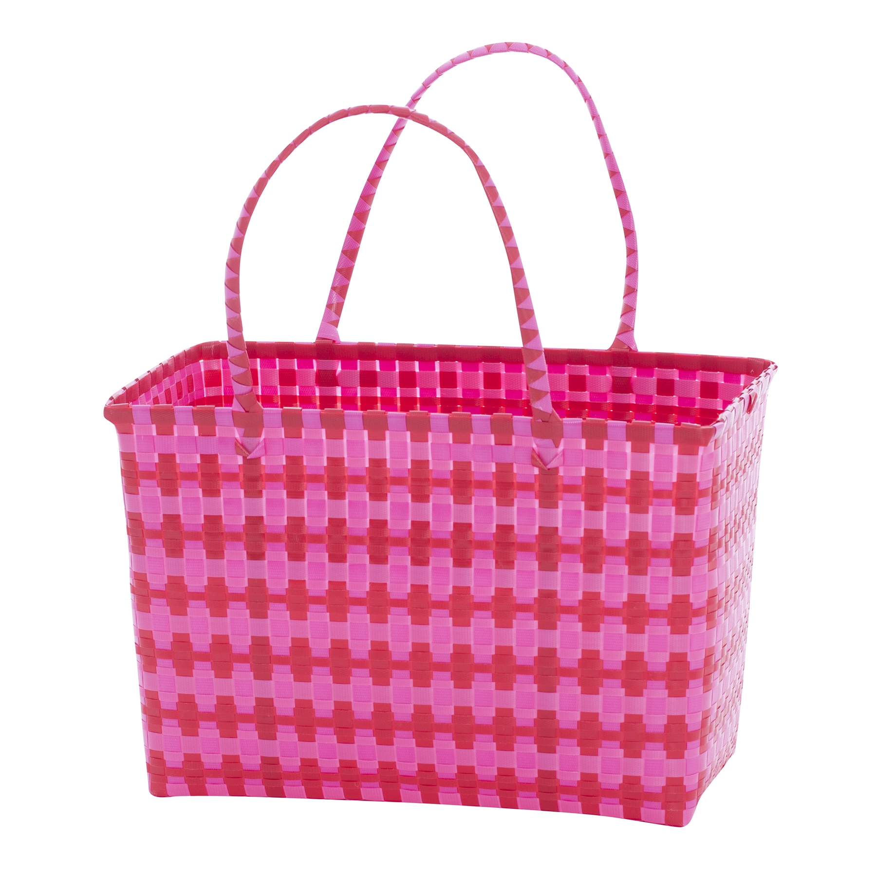Overbeck and Friends Markttasche/Korb Jolie pink-rot, mittel/medium