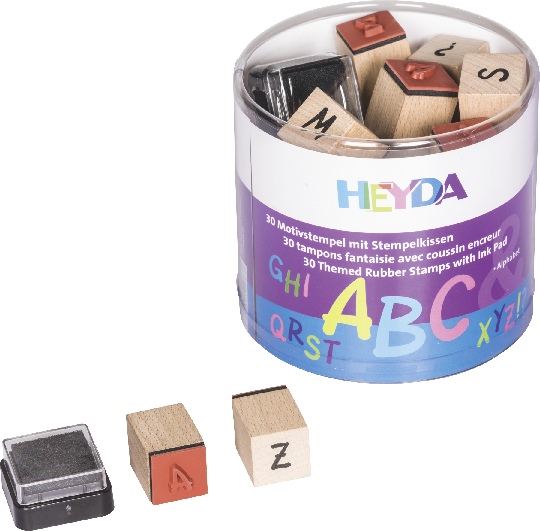 Stempel-Set, Alphabet (A - Z, !, ?, &, :)