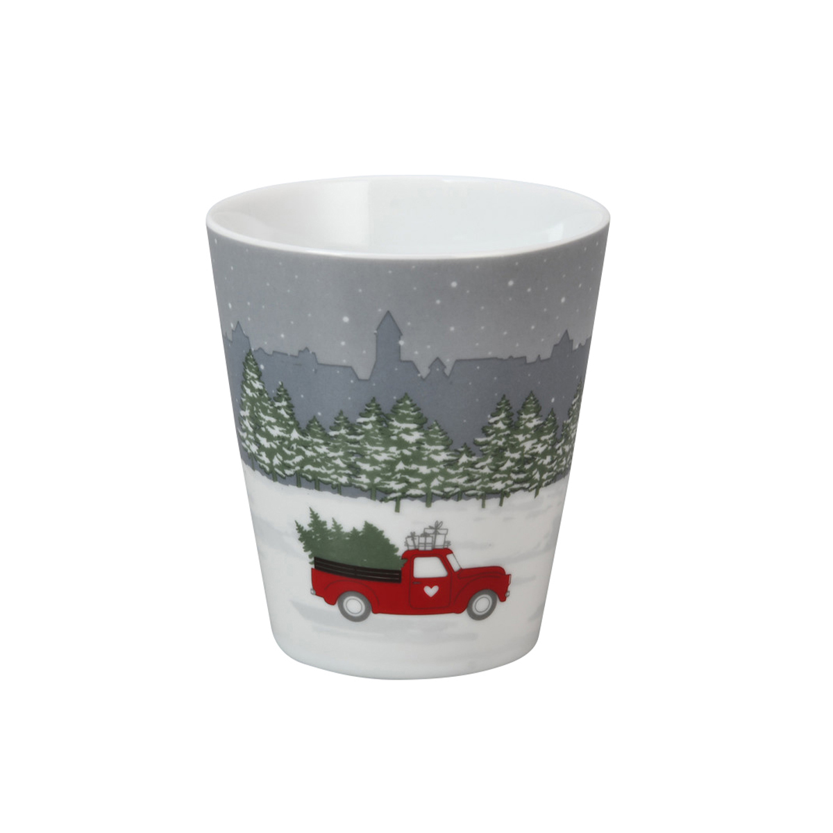 Tasse "Weihnachtstruck", Wald