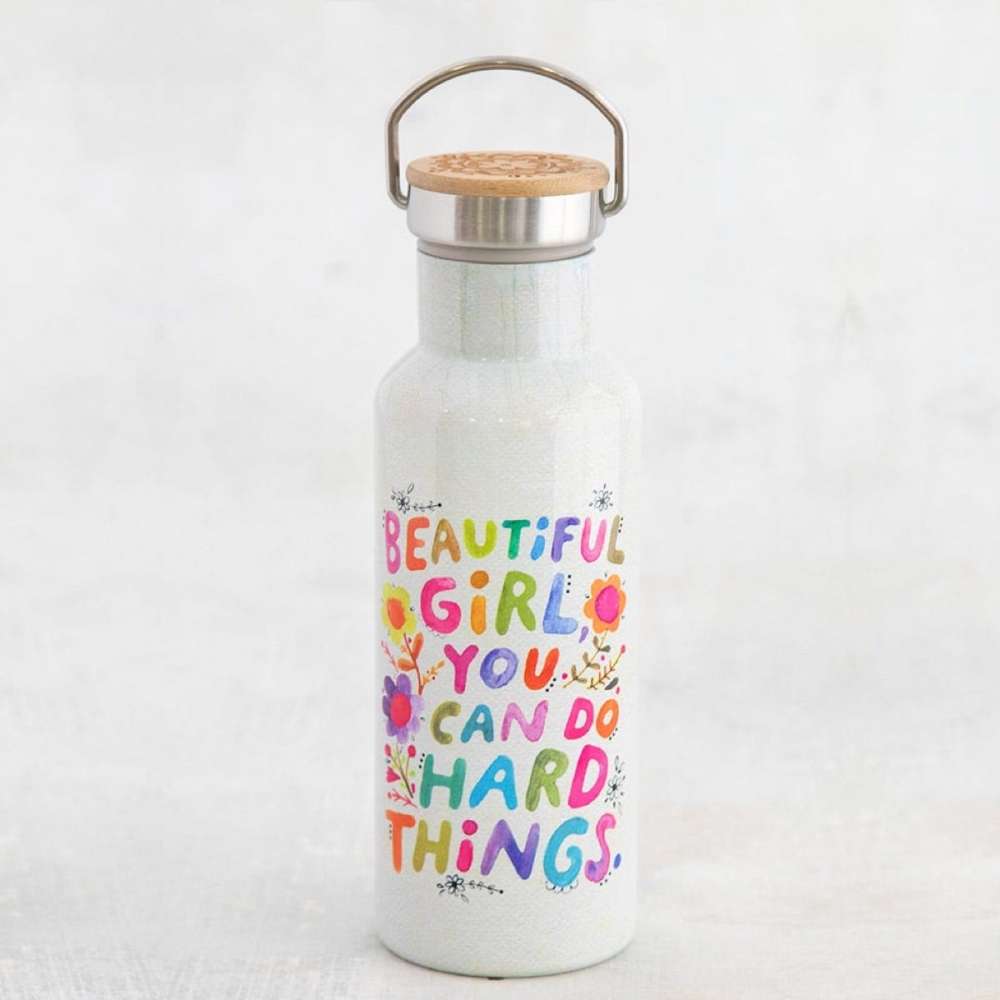 Thermosflasche "beautiful girl"