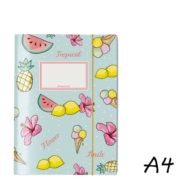 krima&isa Sammelmappe A4 Tropical