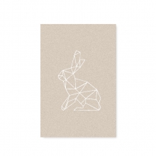 Postkarte "Hase" von Tafelgut