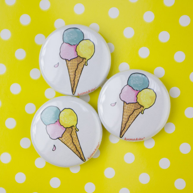 krima&isa Button Eis