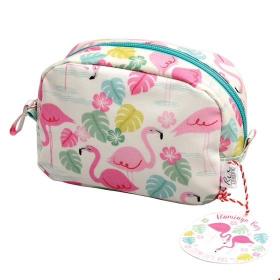 Kosmetiktäschchen, "Flamingo bay"