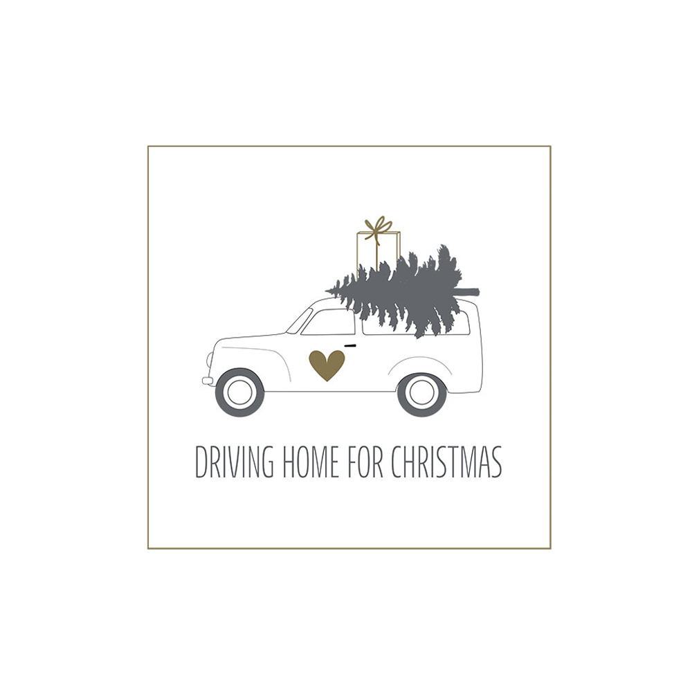 Servietten, "Driving home for Christmas"