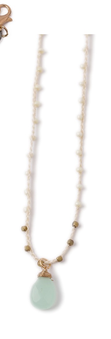 Overbeck&Friends Halskette Romy, creme