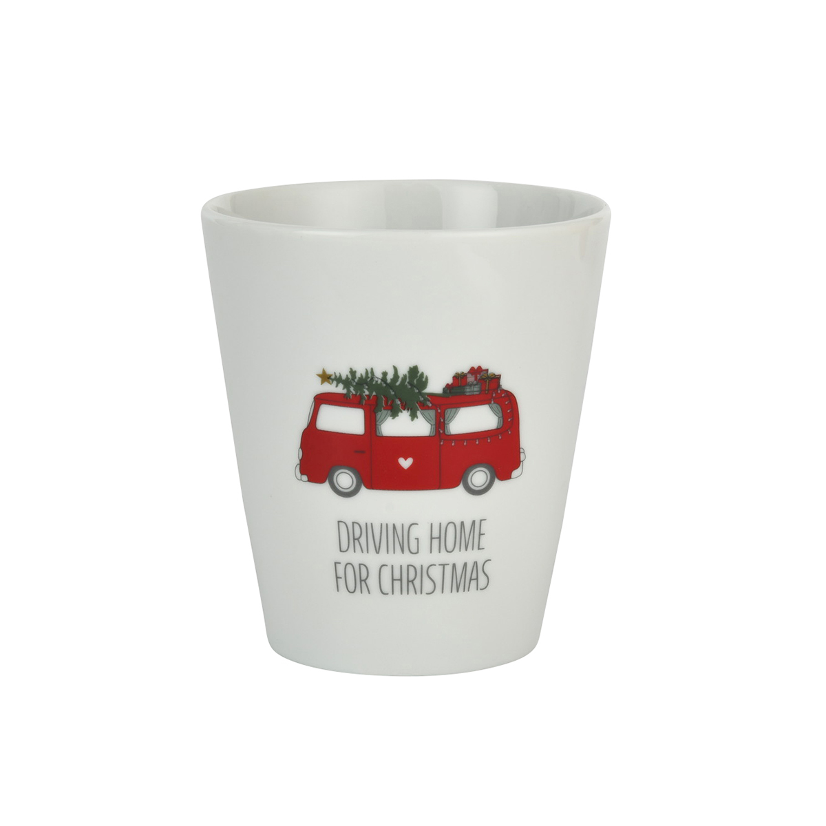 Tasse "Driving home for Christmas" Camper