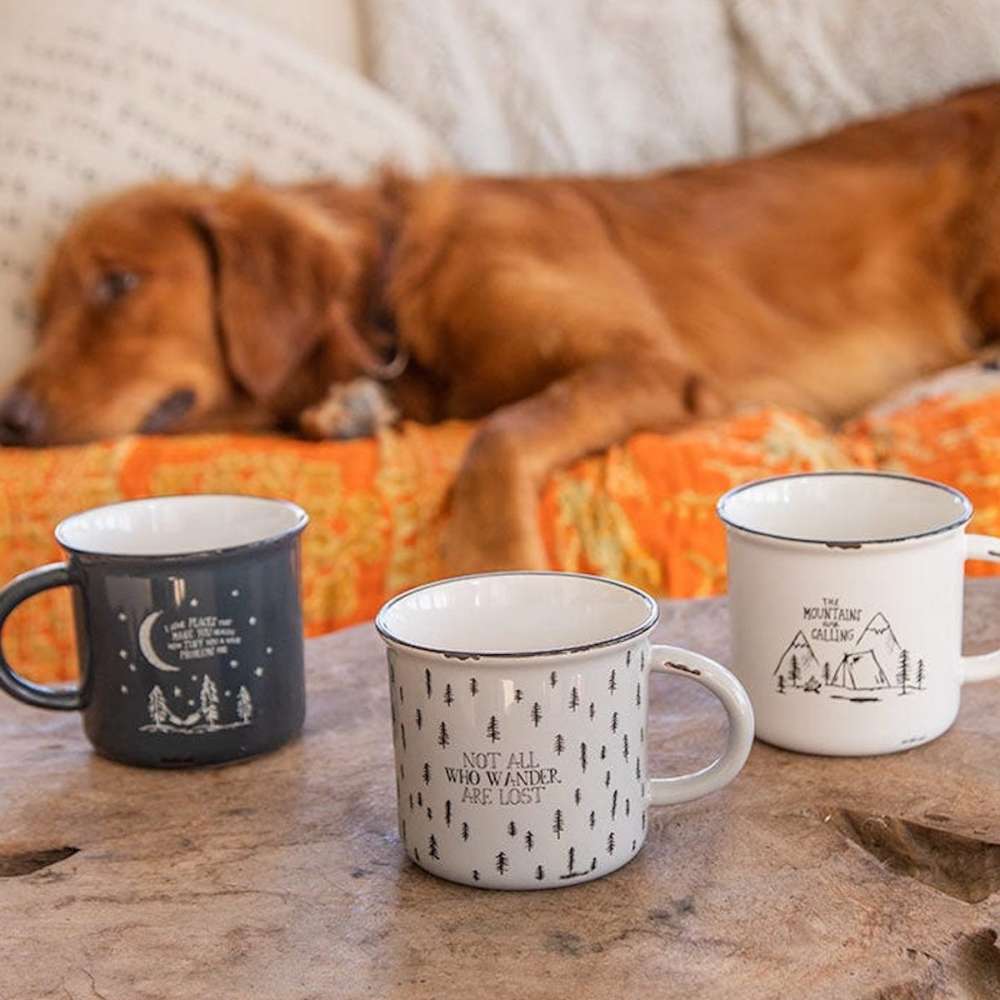 Tasse "the mountains are calling"