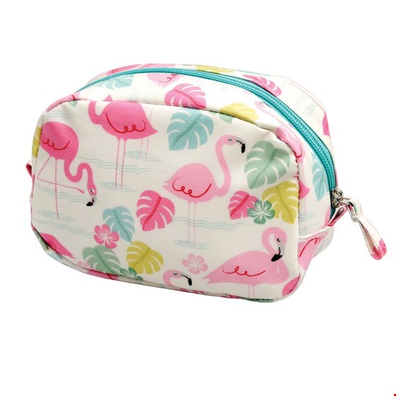 Kosmetiktäschchen, "Flamingo bay"