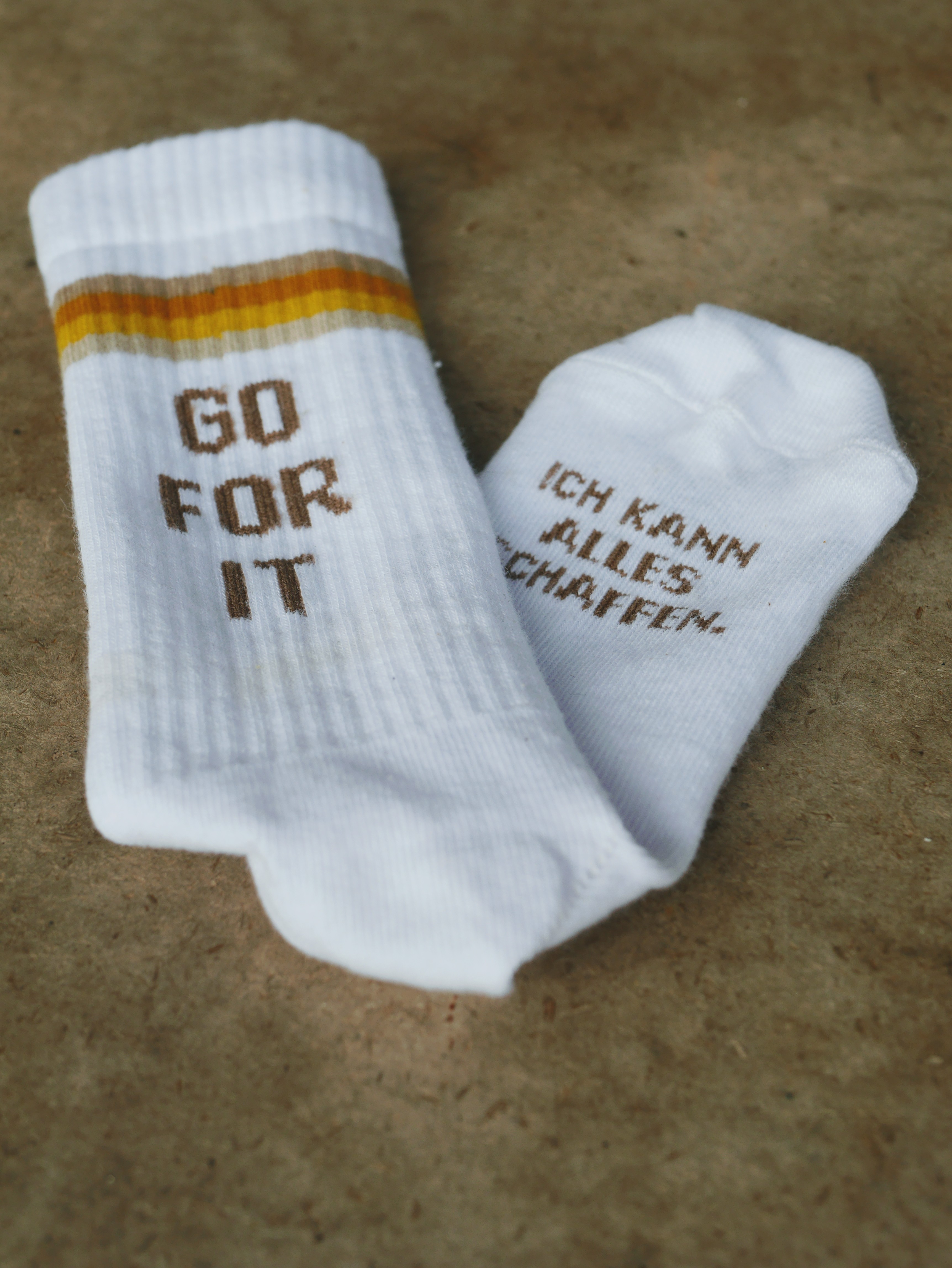 Socken "GO FOR IT", 2er Pack, Größe 23 - 26