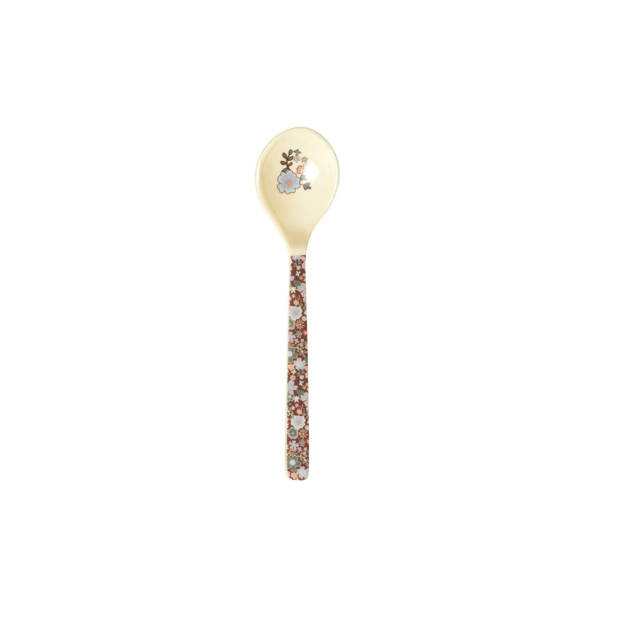 Teelöffel, "follow the call of the disco ball" Blumen braun