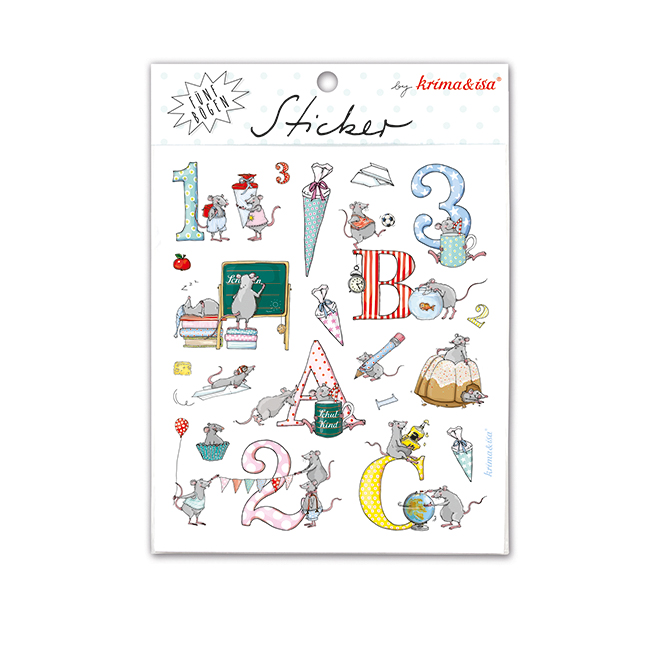 krima&isa Sticker Schule