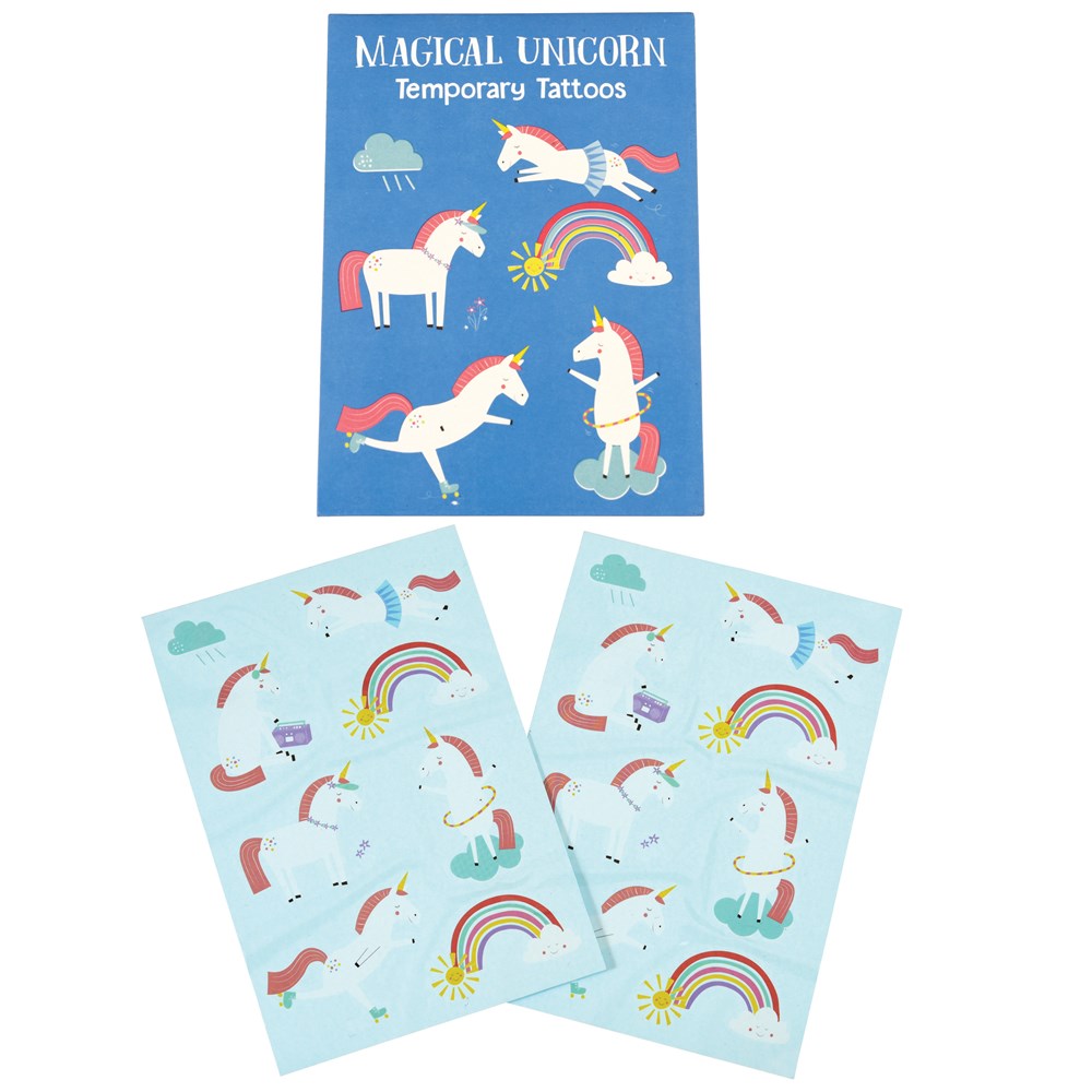 Tattoos "magical unicorn", Einhorn