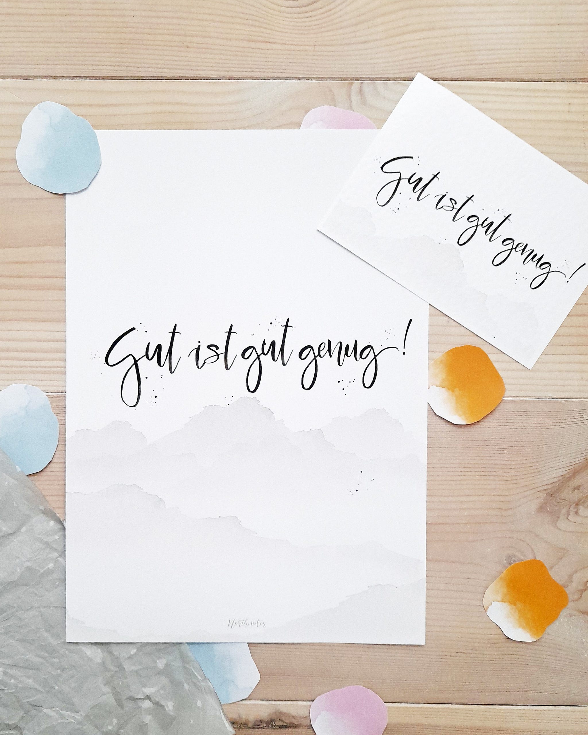 Postkarte "Gut ist gut genug!"