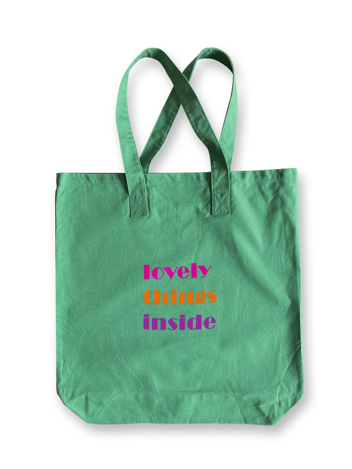 Tasche aus Baumwoll-Canvas mit Motiv zur Auswahl