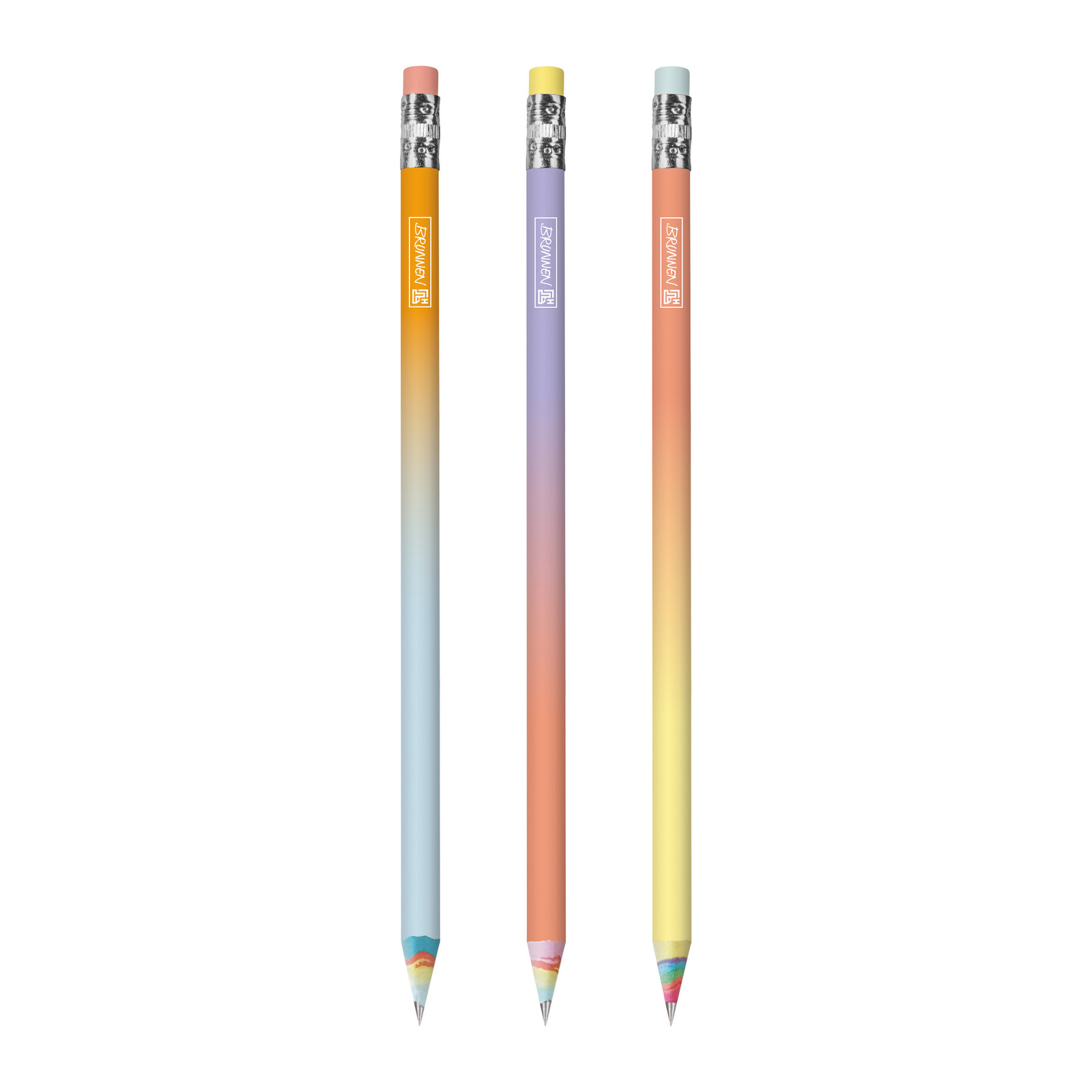 BRUNNEN Bleistift "Rainbow Paper" pastell