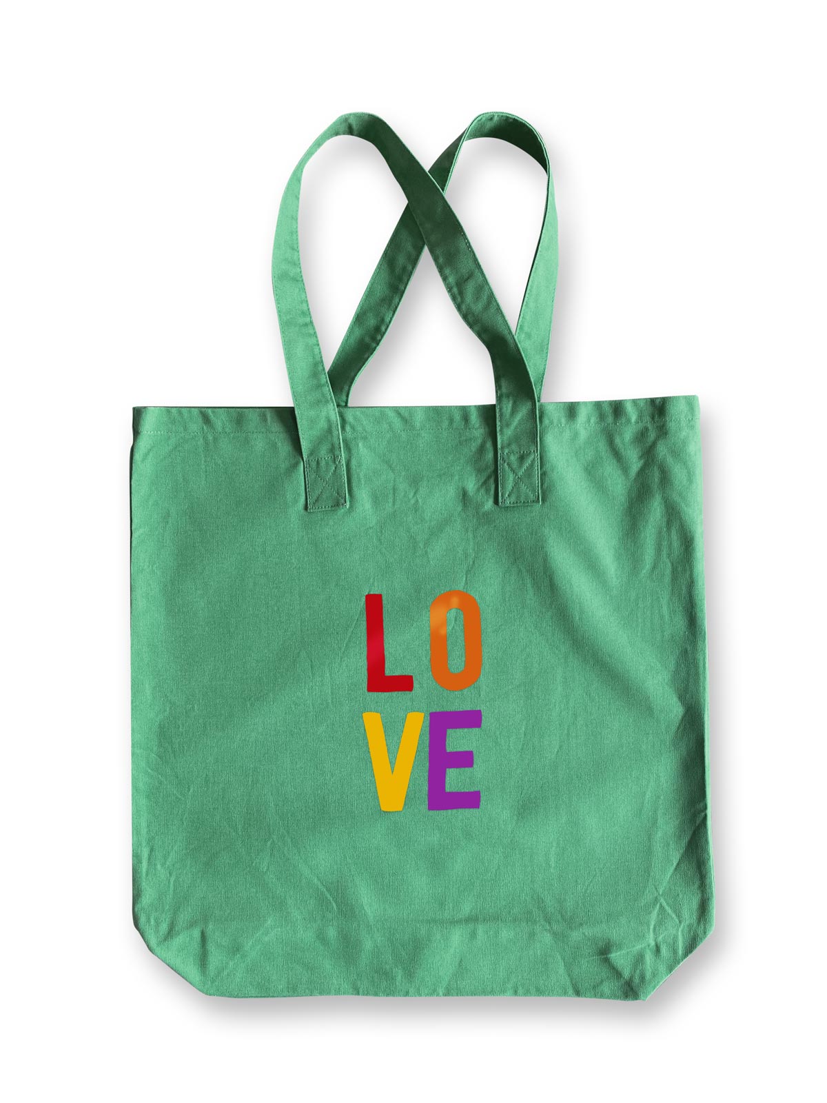 Tasche aus Baumwoll-Canvas mit Motiv zur Auswahl