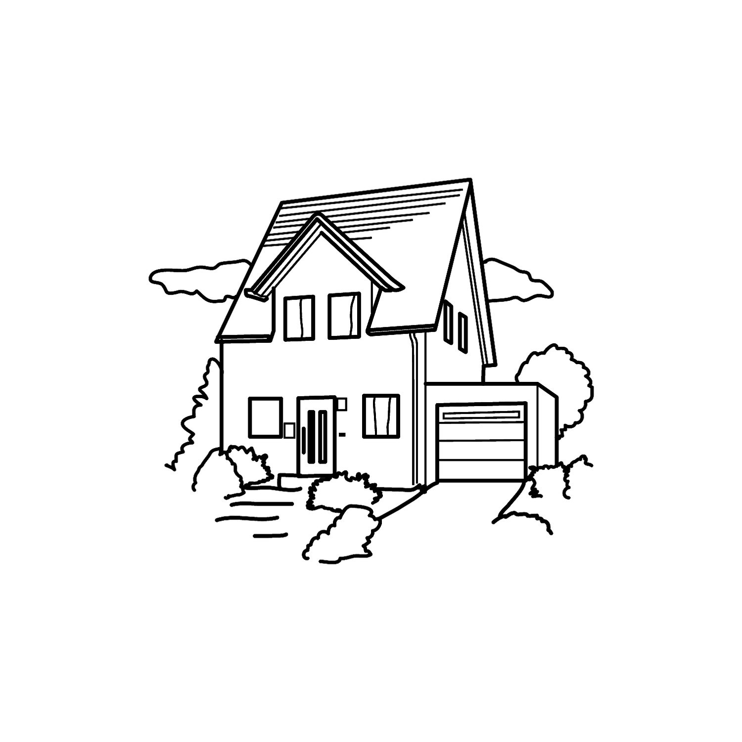 Abdruck Stempel Haus 3/1, 35 mm