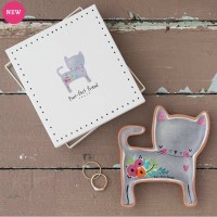 kleine Schmuckschale in Katzenform