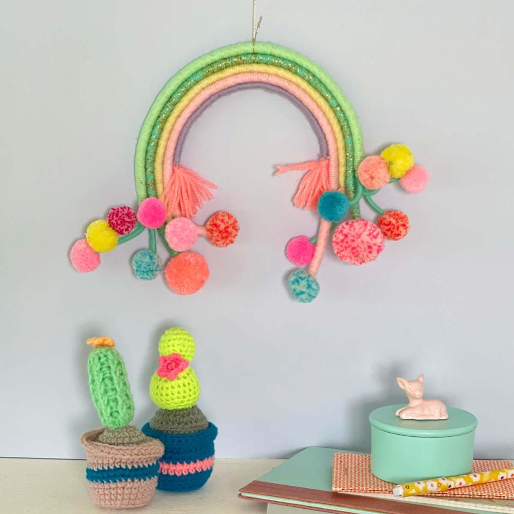 Hängedekoration Regenbogen