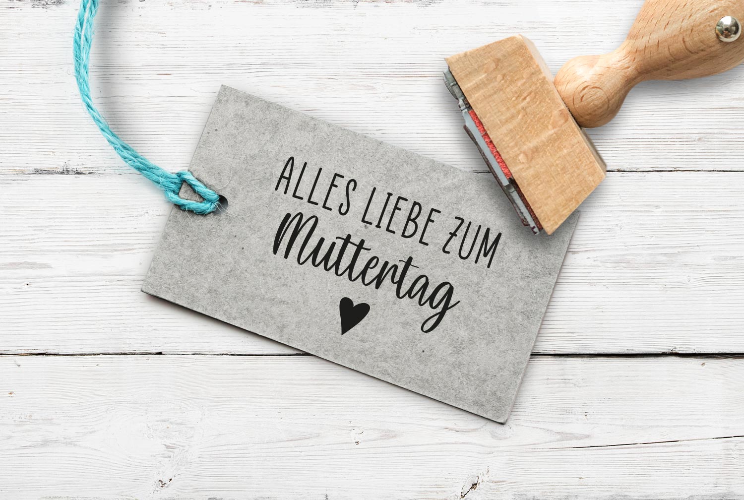 Stempel Alles Liebe zum Muttertag, 50 mm