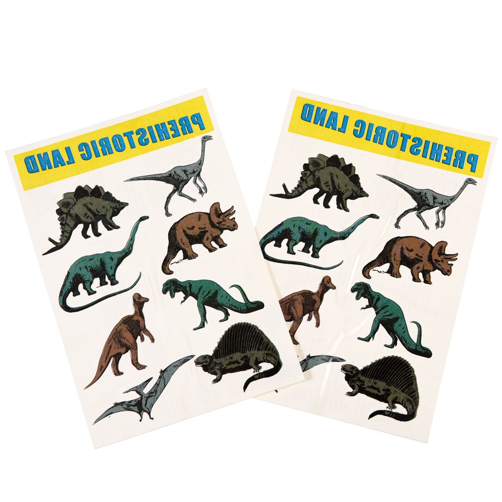 Tattoos "prehistoric land", Dinosaurier