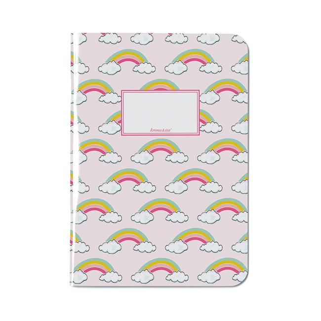 krima&isa Notizheft A5 Regenbogen