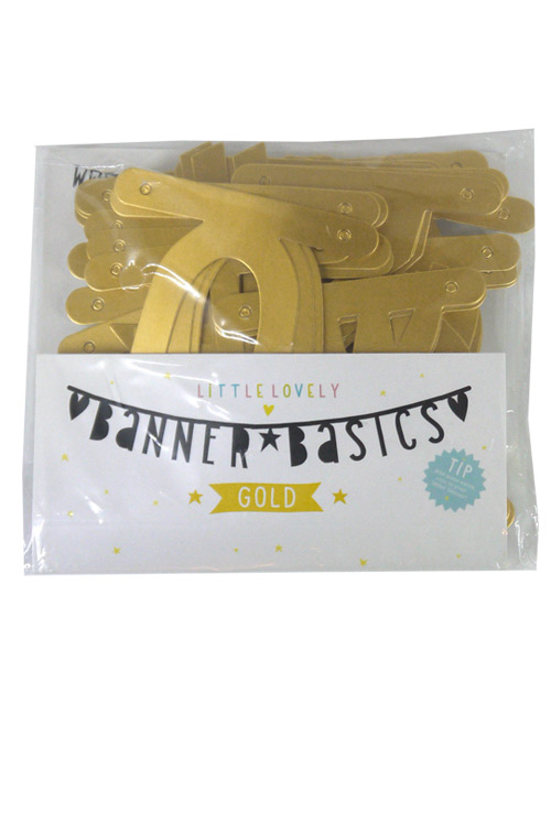 Banner Basics, gold