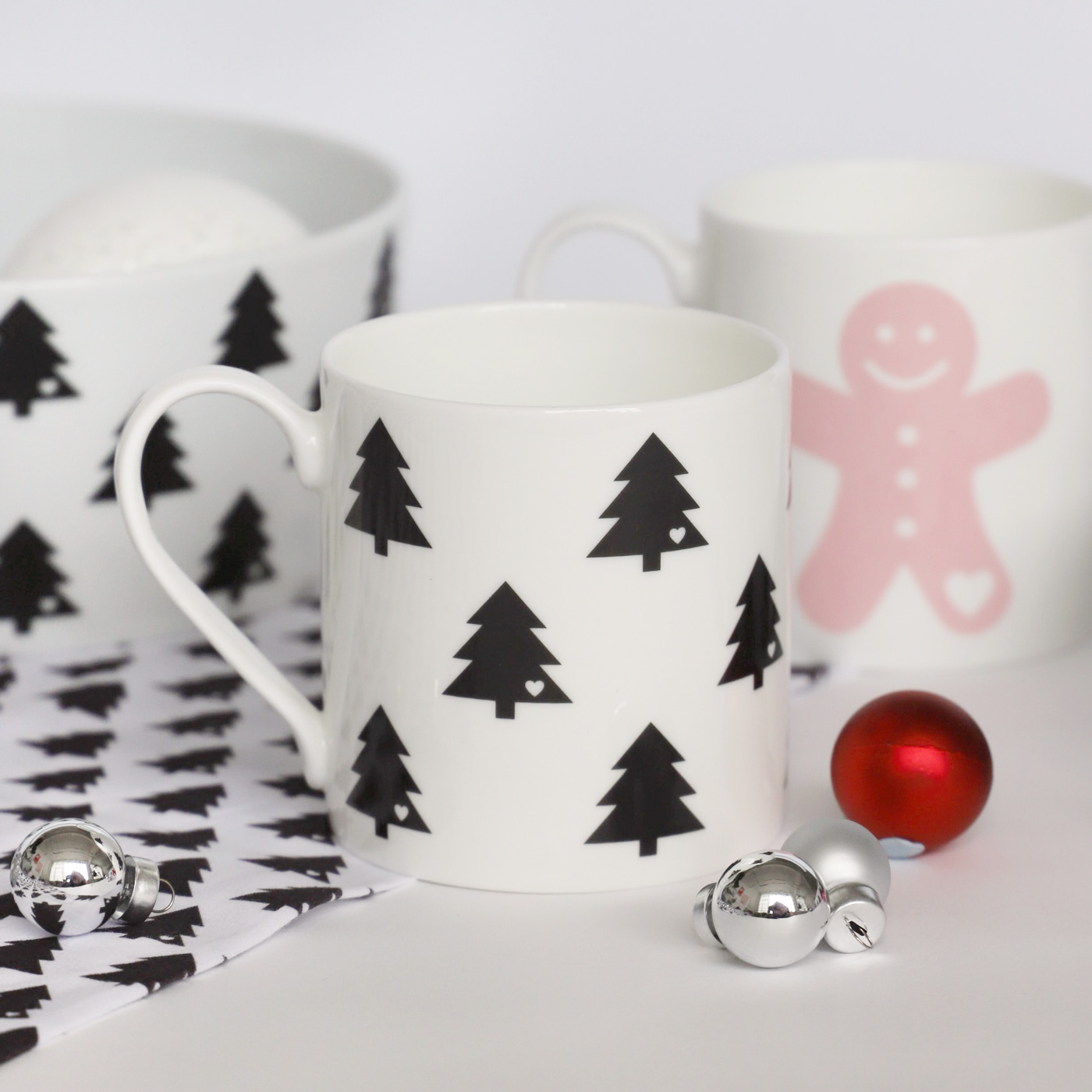 byGraziela Tasse/Becher Tannen, schwarz