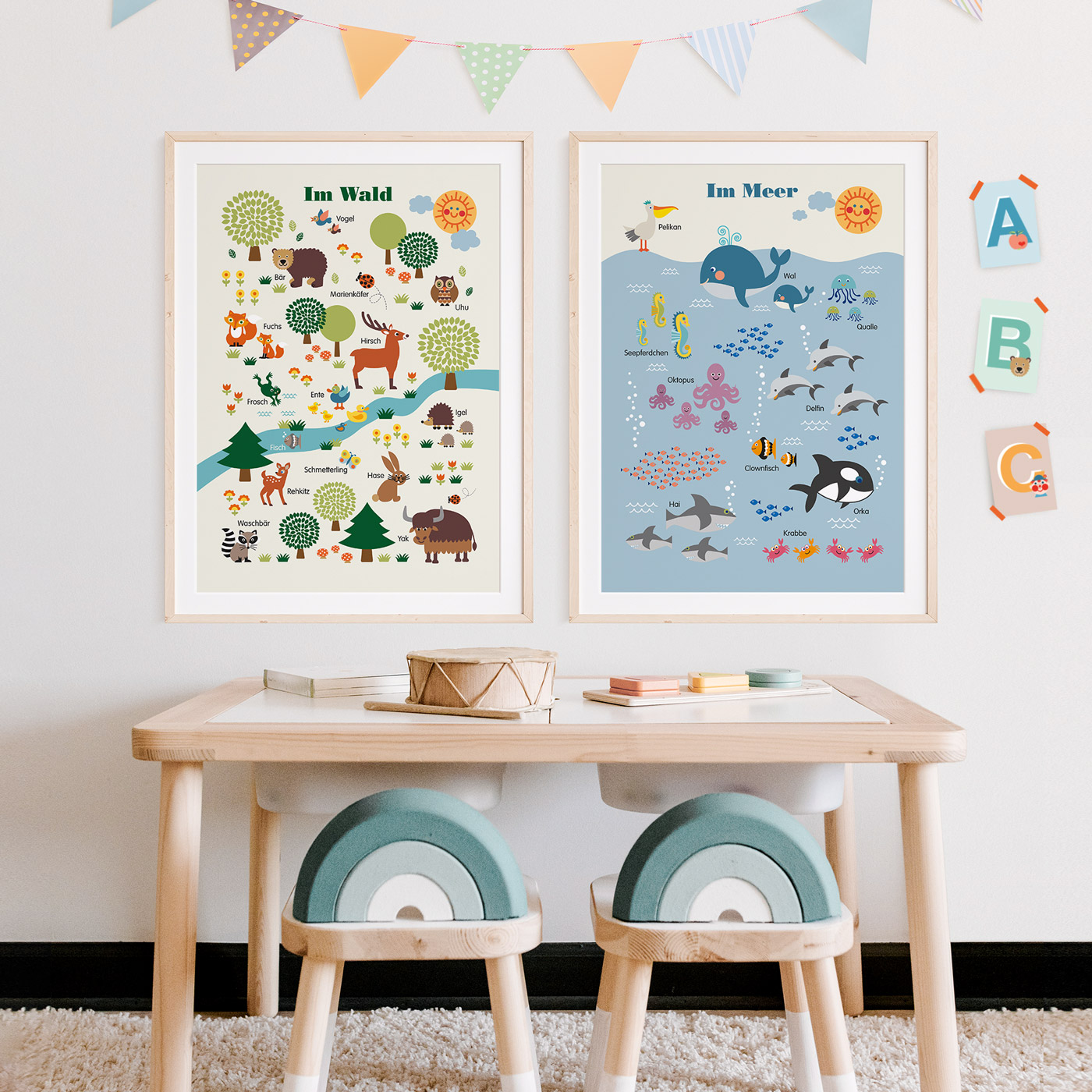 byGraziela Poster, Meerestiere