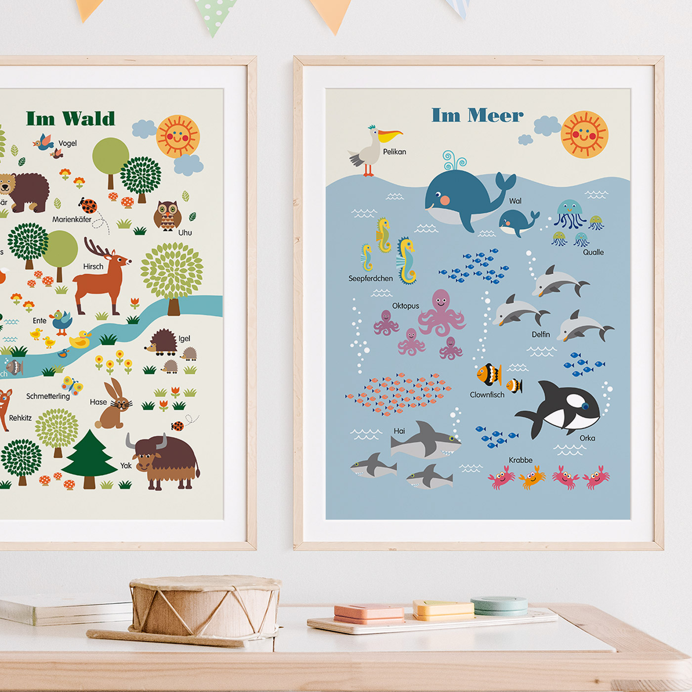 byGraziela Poster, Meerestiere
