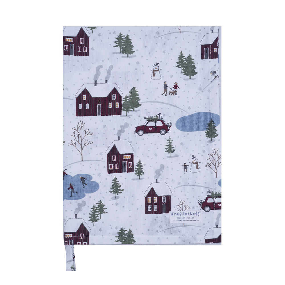 Geschirrtuch, "Scandi winter"