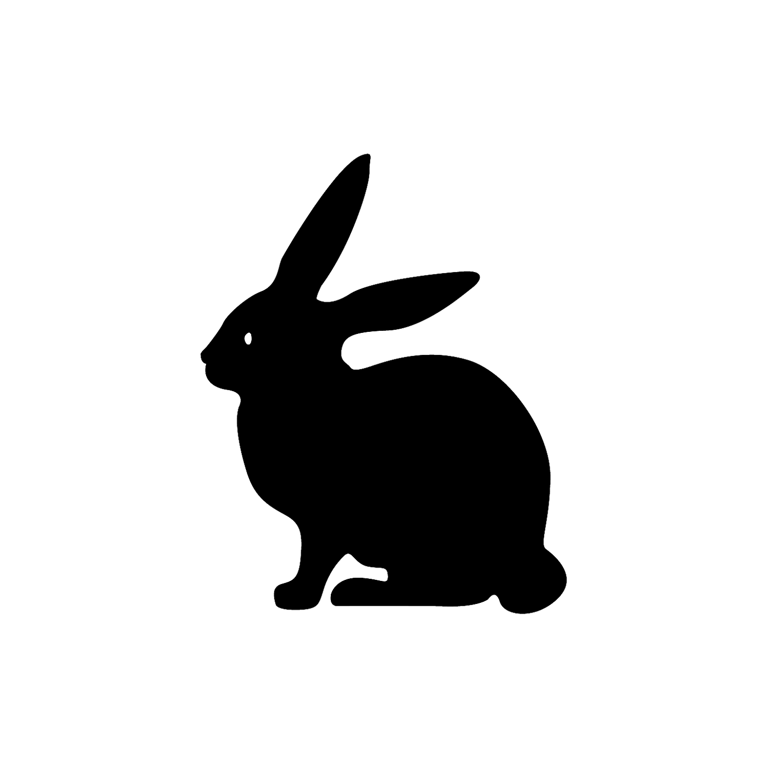 Abdruck Stempel Osterhase, 35 mm
