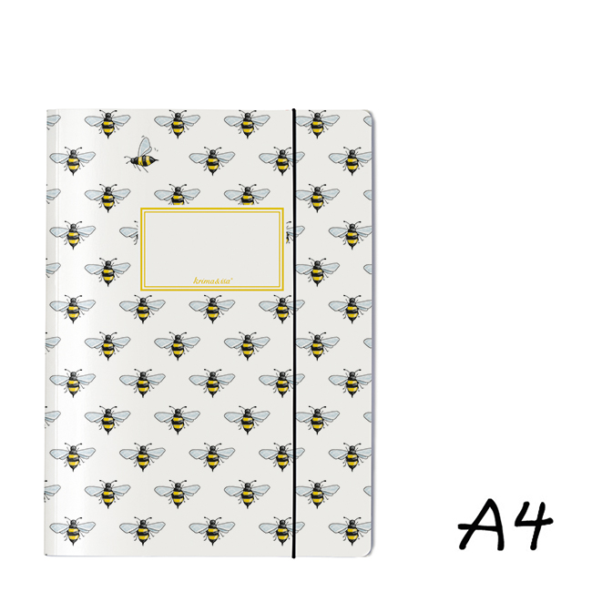 krima&isa Sammelmappe A4 Bienchen