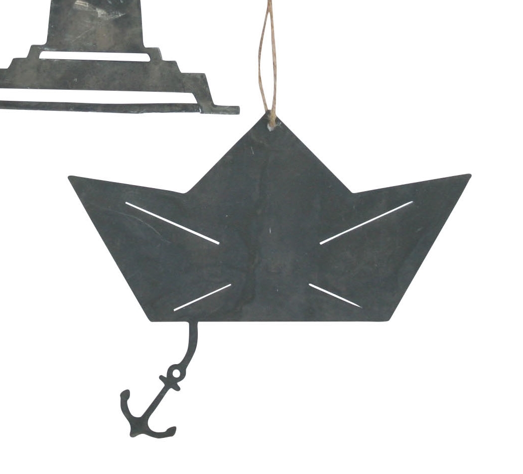 Anhänger von Krasilnikoff aus Zink, "Papierboot-/schiffchen"