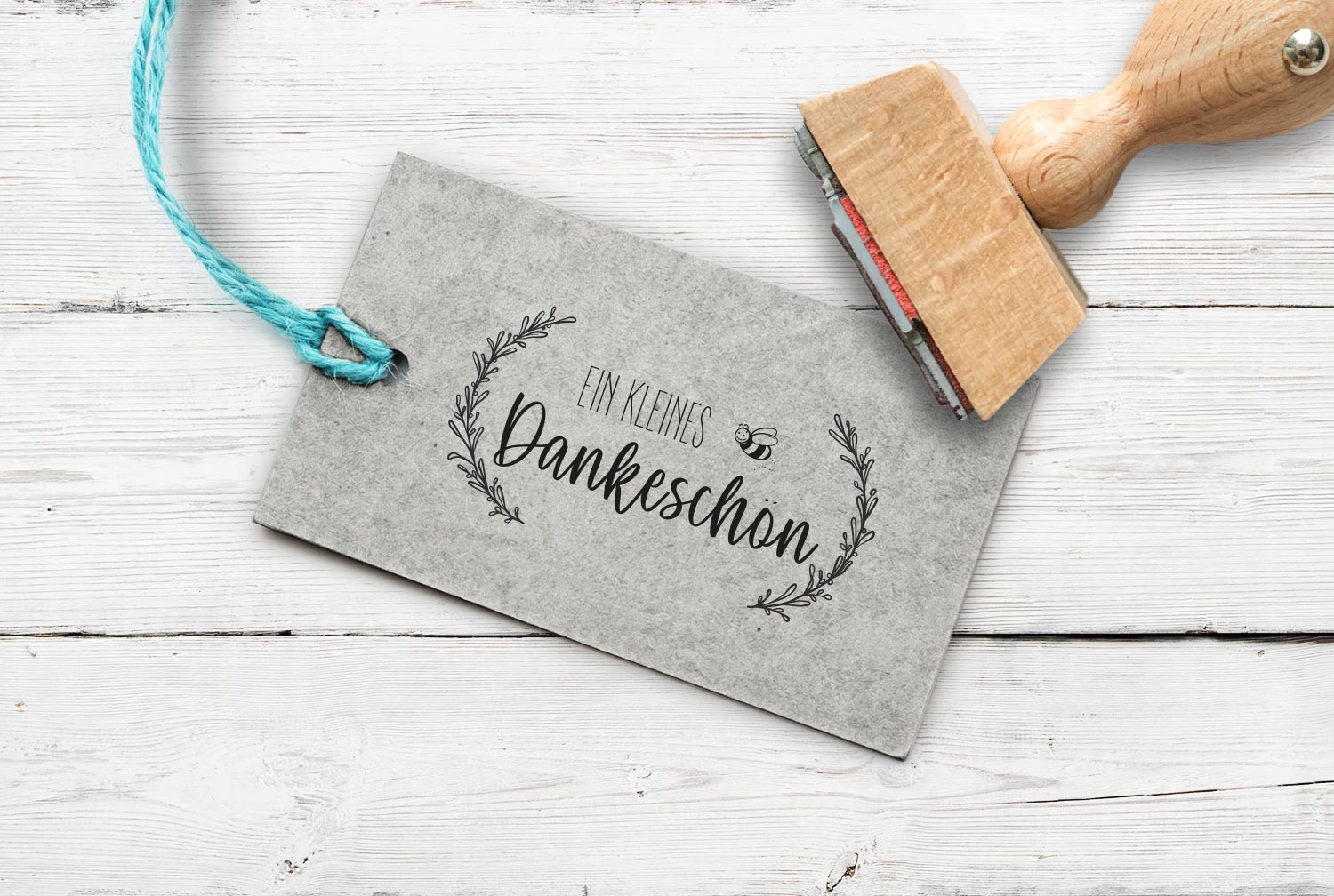 Stempel "ein kleines Dankeschön", 60 mm