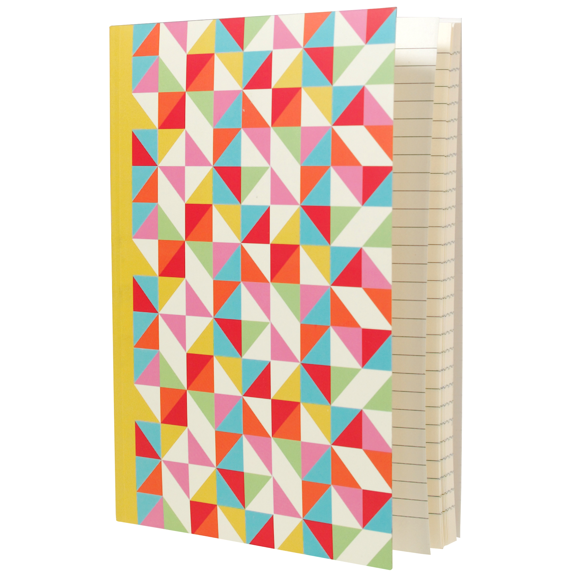 Notizheft "multicolour geometric", A5