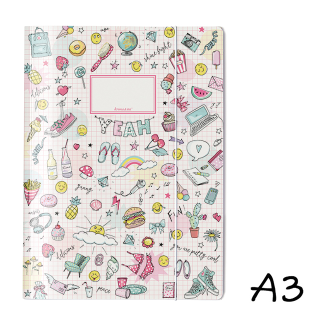 krima&isa Sammelmappe A3 Girlpower