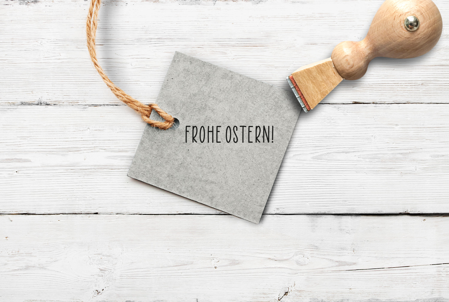 Stempel "Frohe Ostern2", 25 mm